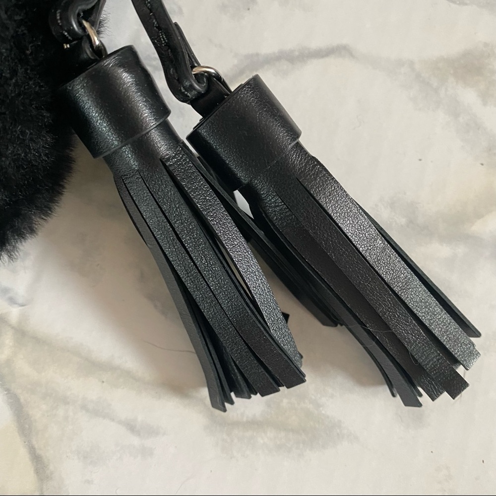 Michael Kors black fur crossbody bag! - Picture 3 of 8
